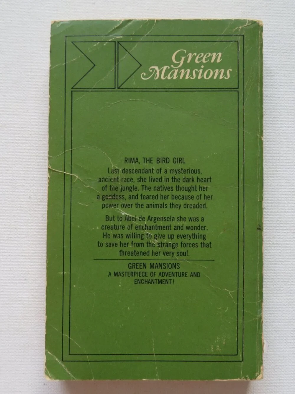 Green Mansions by W. H. Hudson 1965 Vintage Paperback Novel